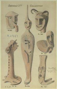 シャピラの第2コレクション、1873年（紙と鉛筆）